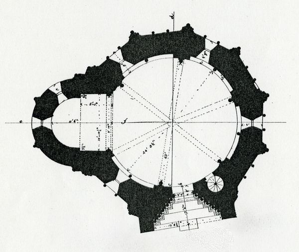 Grundriss des Tullner Karners Grundriss des Tullner Karners